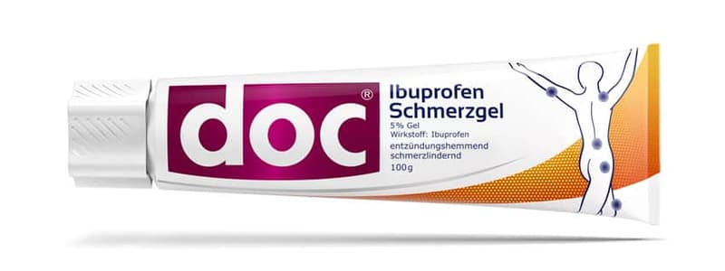 doc Ibuprofen pain gel, 5% gel