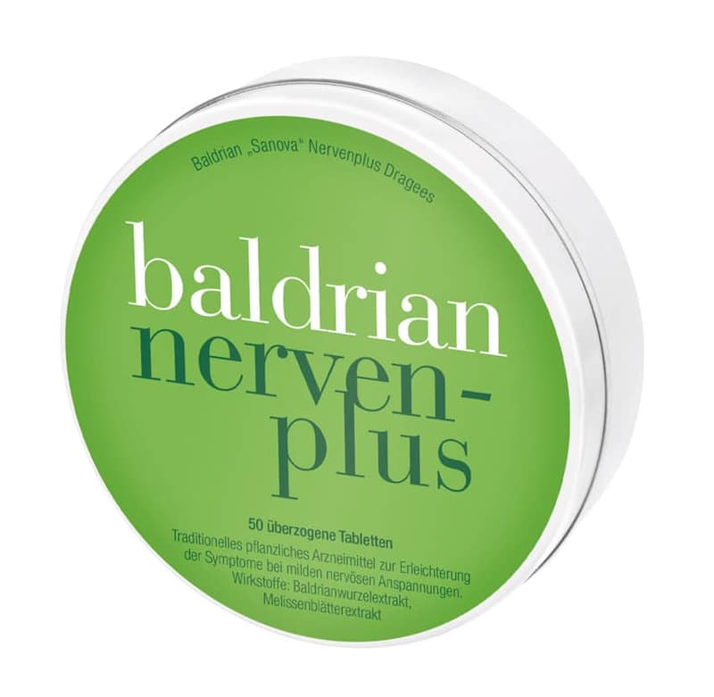 Baldrian "Sanova" Nervenplus Dragees