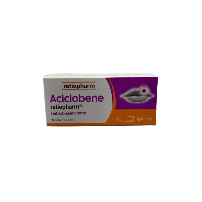 Aciclobene "ratiopharm" - fever blister cream