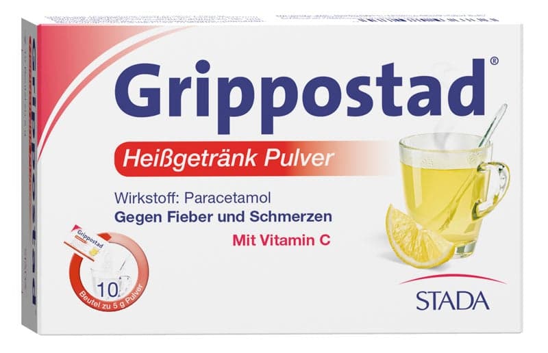 Grippostad hot drink - powder