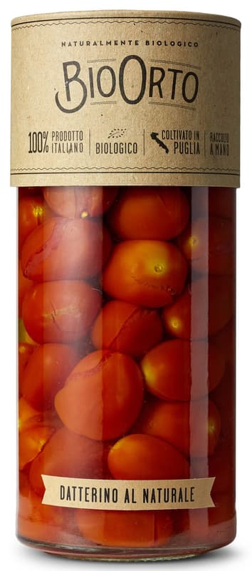 Organic Orto Datterini Tomatoes in Water