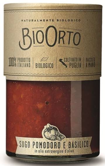 Organic Orto Tomato Sauce with Basil