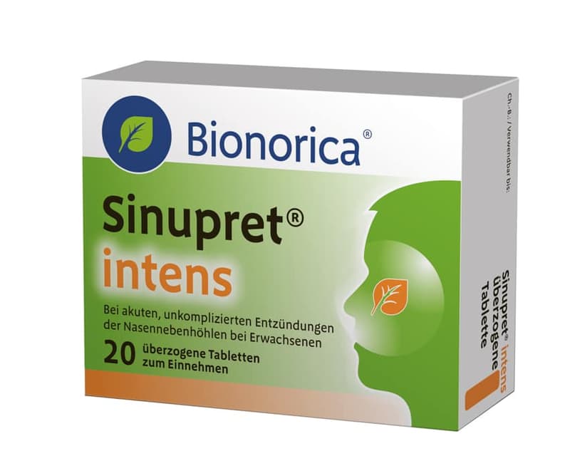 Sinupret intens, coated tablet