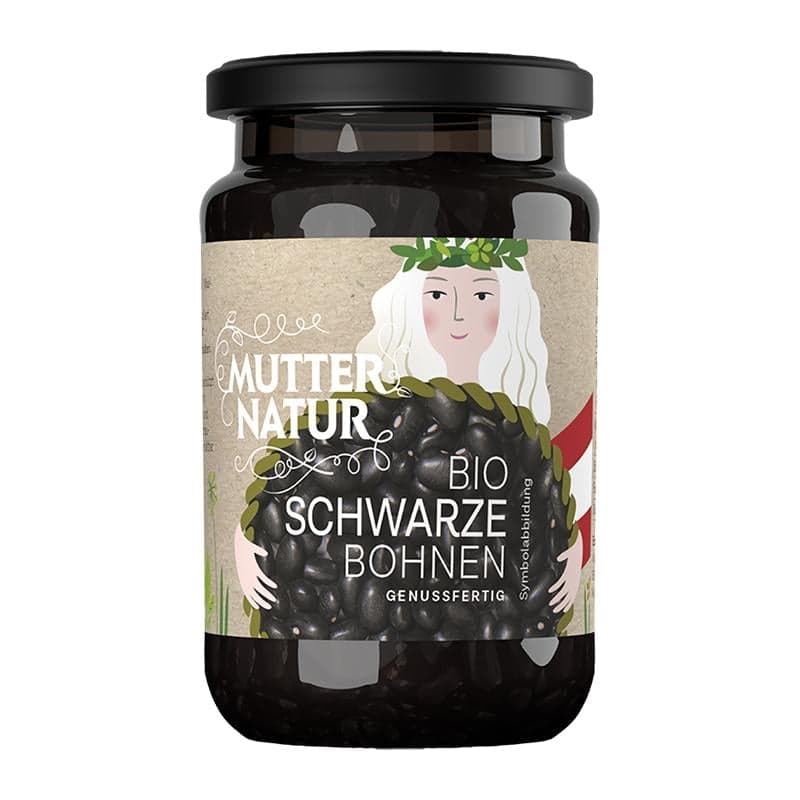 Mutter Natur BIO Schwarze Bohnen genussfertig