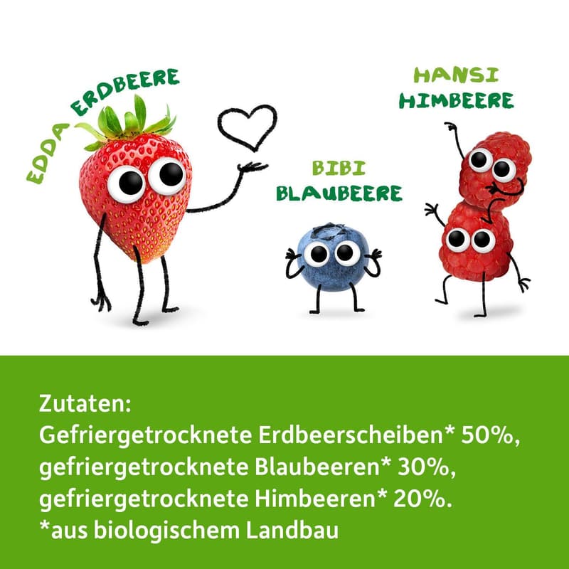Freche Freunde BIO Roter Beerenmix Fruchtchips