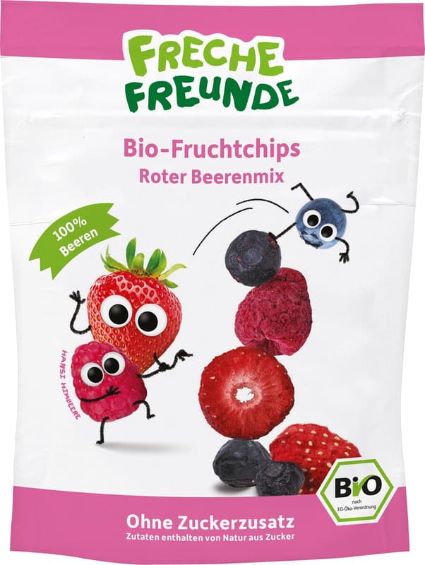 Freche Freunde BIO Roter Beerenmix Fruchtchips