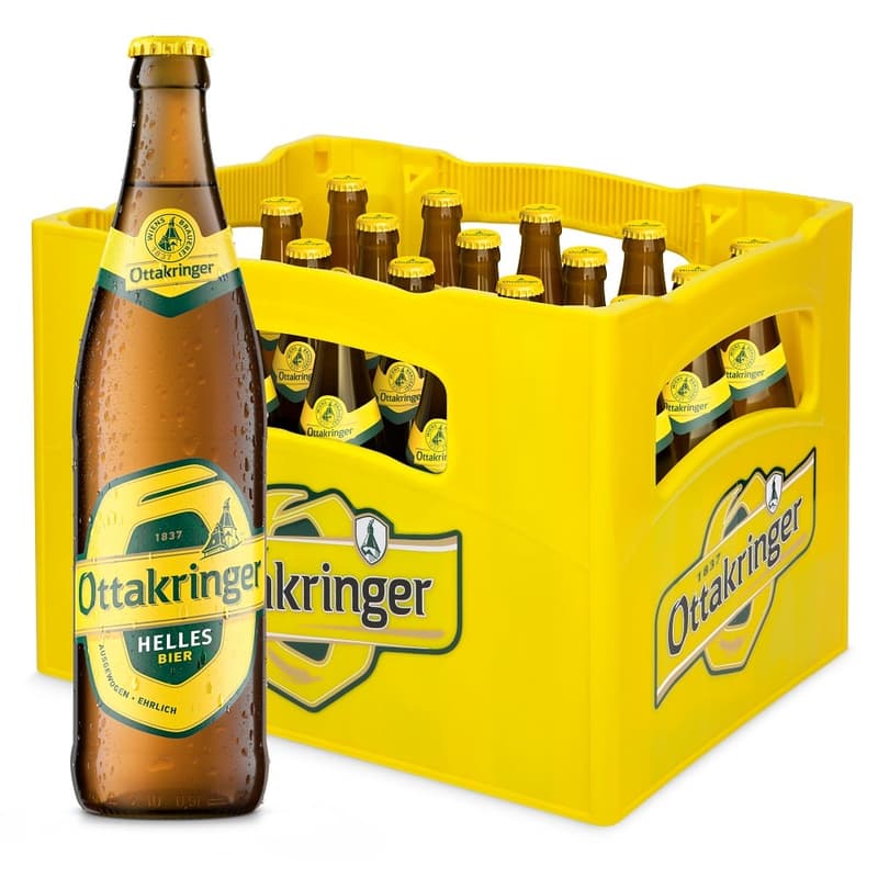 Ottakringer Helles box of 20 (0,5L returnable)