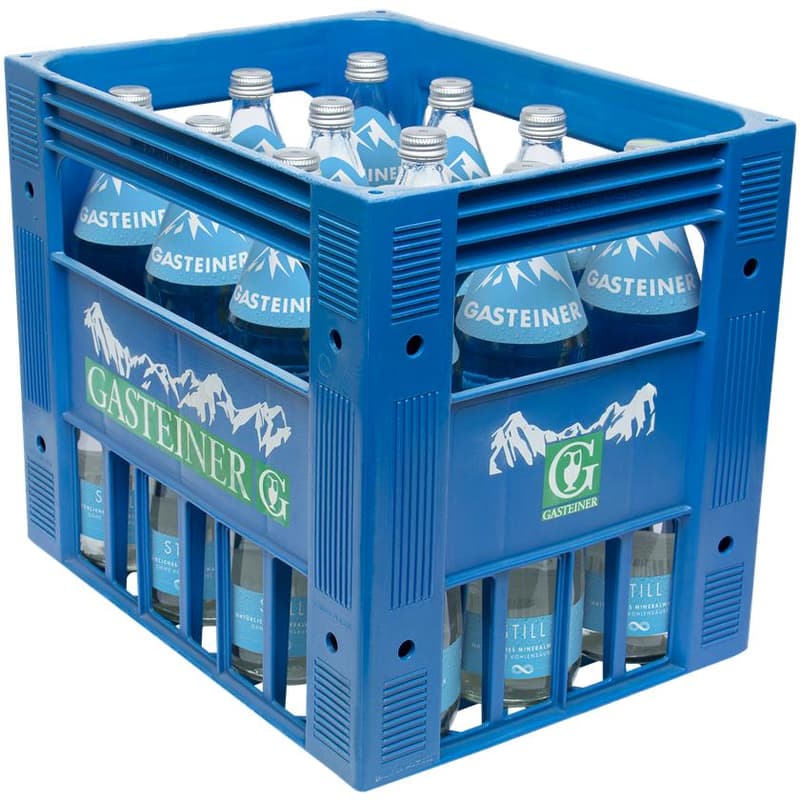 Gasteiner Mineral Water still 12er crate (1L returnable)