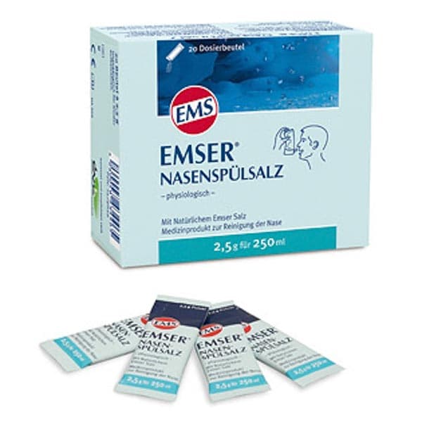 Nasal rinsing salt
