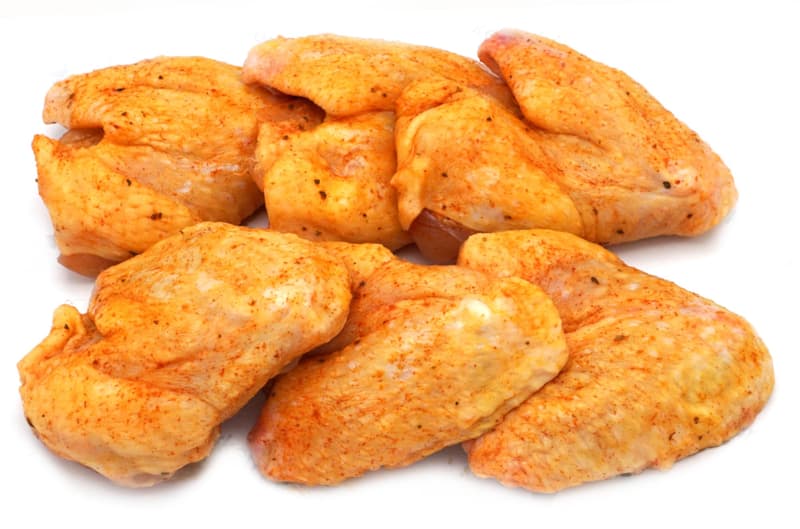 Steirerhuhn Chicken Wings seasoned