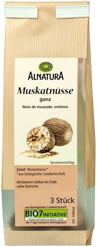 Alnatura BIO Muskatnüsse ganz