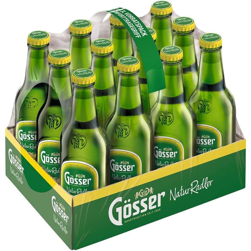 Gösser Natural Bicycle Lemon 12 x 330ml