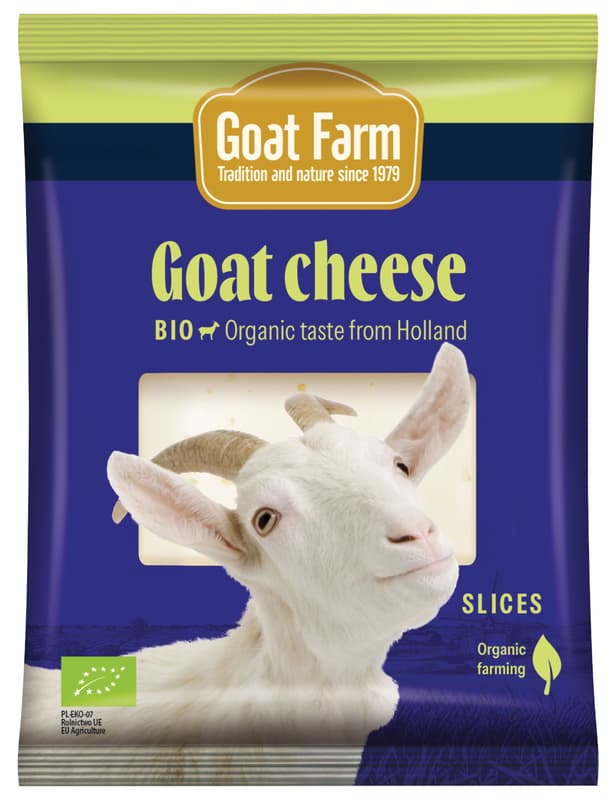 Goat Farm BIO sliced goat cheese