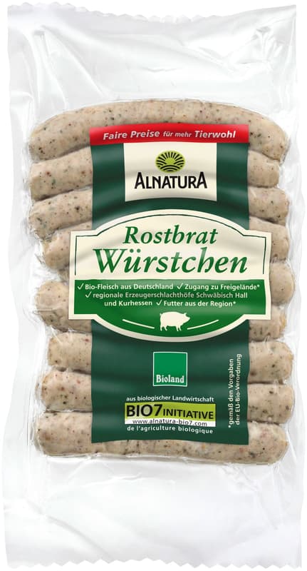 Alnatura BIO grilled sausages