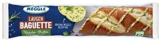 Meggle Lye - Baguette with herb butter
