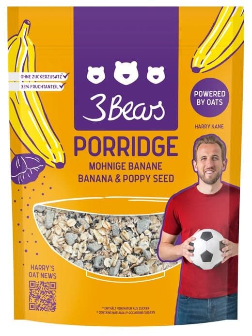 3Bears Porridge Mohnige Banane