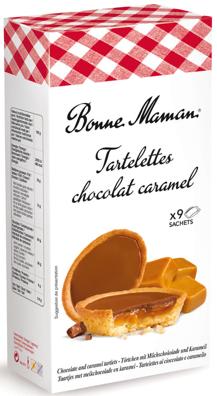 Bonne Maman Tartelettes Chocolate Caramel