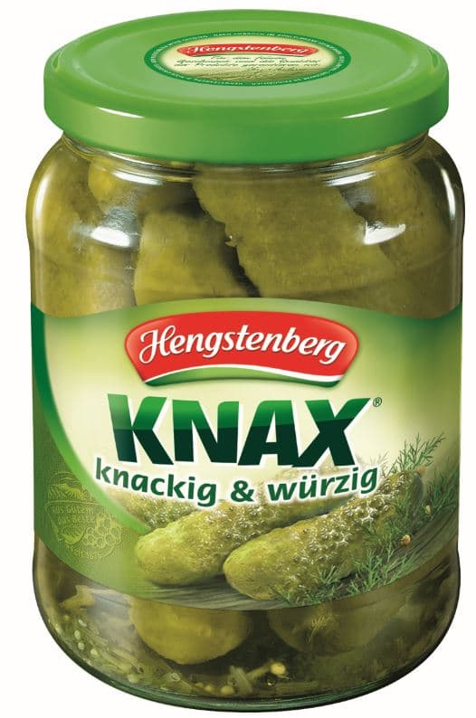 Hengstenberg Knax Gewürzgurken