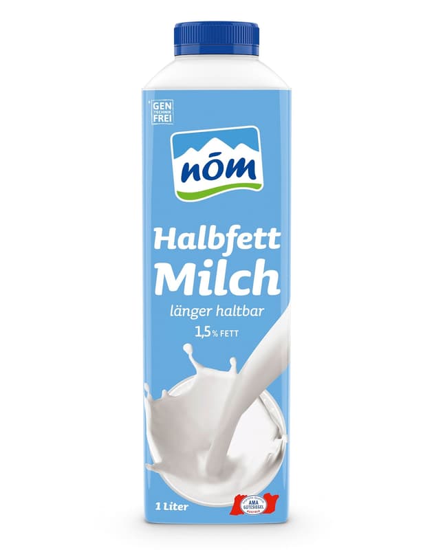 nöm Halbfettmilch 1,5% länger haltbar