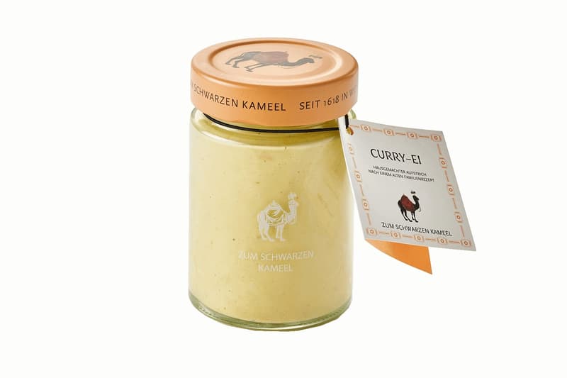 Zum Schwarzen Kameel Curry Ei Aufstrich
