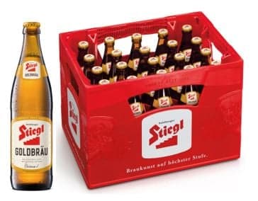 Stiegl Goldbräu 20er crate (0,5l returnable)