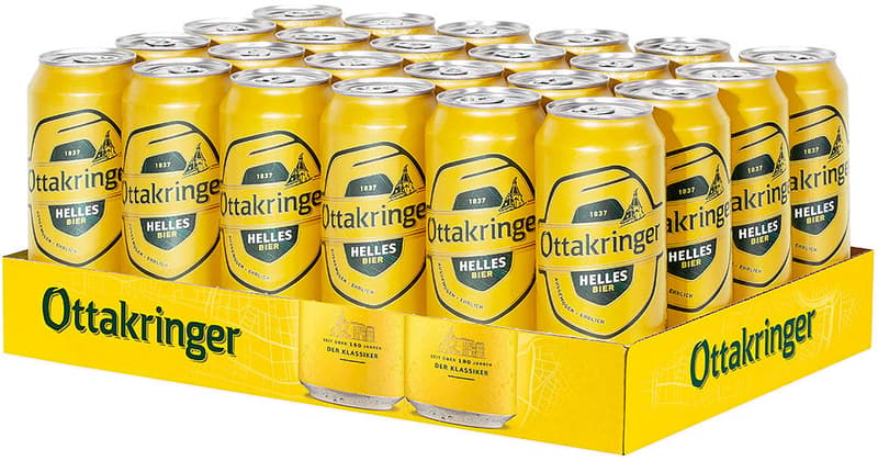 Ottakringer Helles can 24 x 500ml