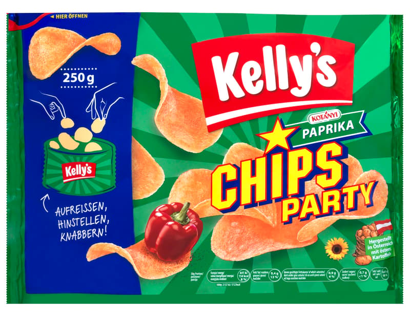 Kelly's Chips-Party Paprika
