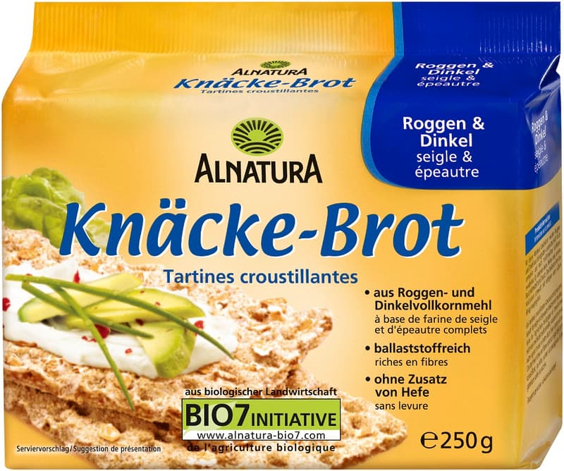 Alnatura BIO Knäckebrot Roggen & Dinkel