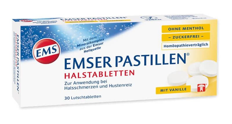 Emser Pastillen zuckerfrei Vanille