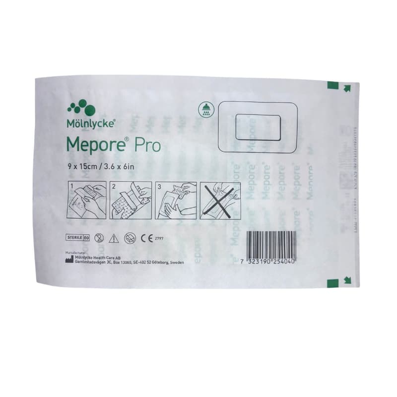 Mepore Pro Folienverband steril 9X15cm
