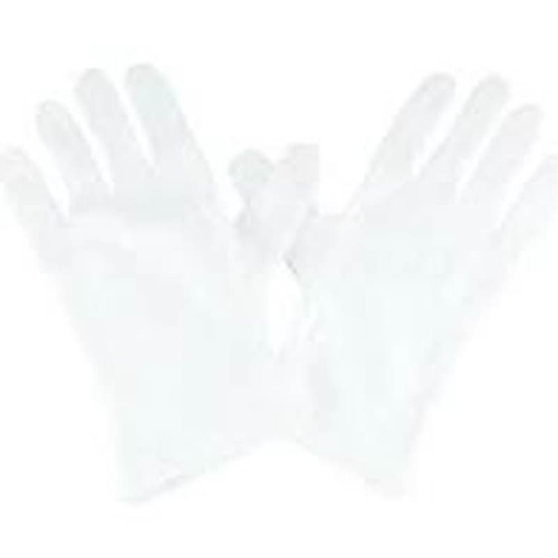 Twisted glove white size 9