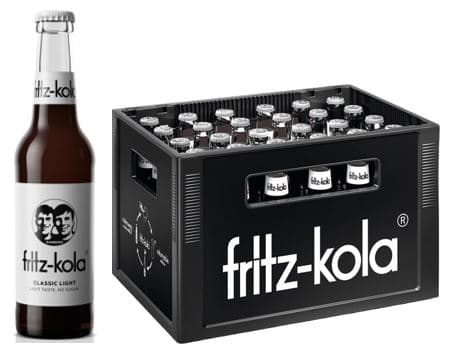 fritz-kola classic light 24er Kiste (0,33l Mehrweg)