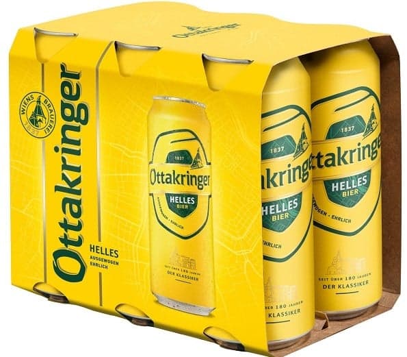 Ottakringer Helles can 6x500ml