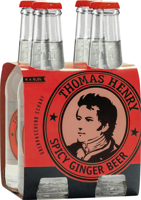 Thomas Henry Ginger Beer 4x200ml