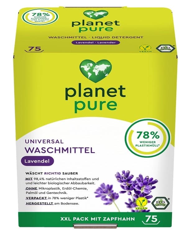 Planet Pure BIO Universal Detergent GEL Lavender Bag in Box