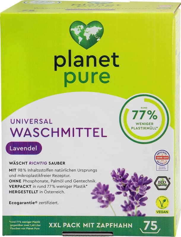 Planet Pure Universal Laundry Detergent Lavender Bag in Box