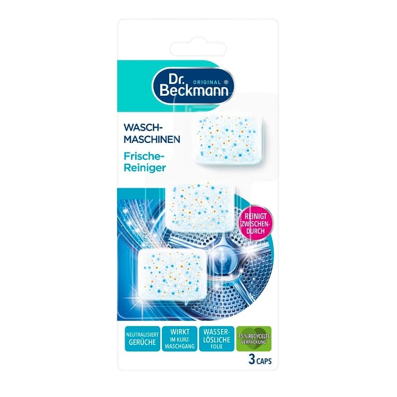 Dr. Beckmann Washing Machines Fresh Cleaner Caps