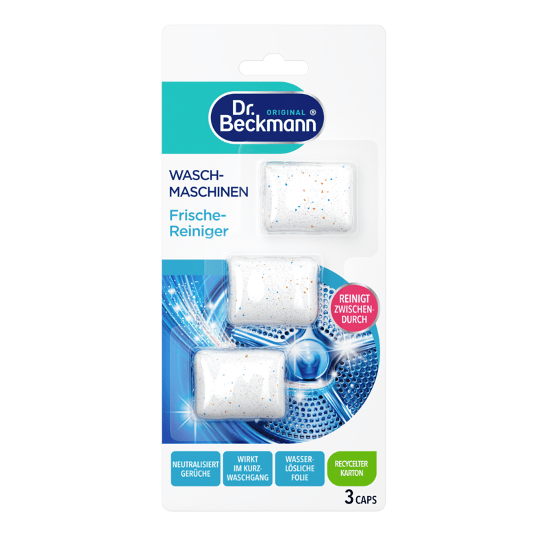 Dr. Beckmann Washing Machines Fresh Cleaner Caps