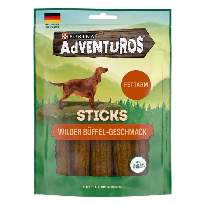 ADVENTUROS Sticks mit Büffelgeschmack
