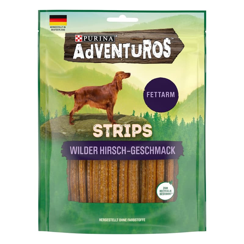 ADVENTUROS Strips Hirschgeschmack