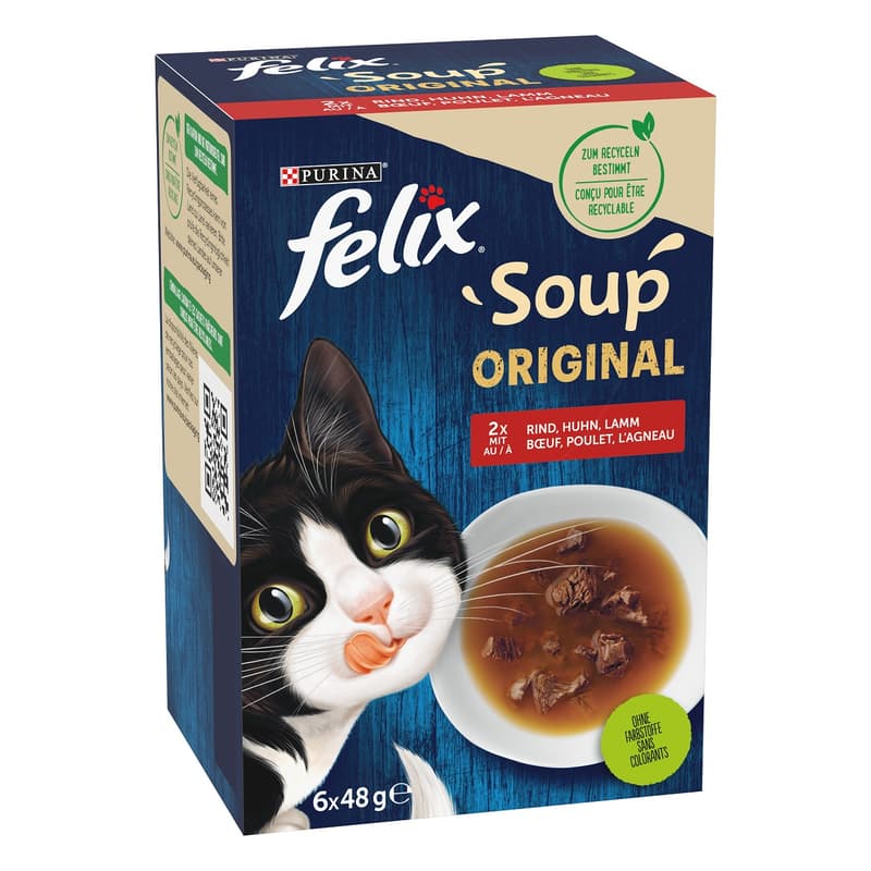 FELIX Soup Geschmacksvielfalt vom Land (6x48g)