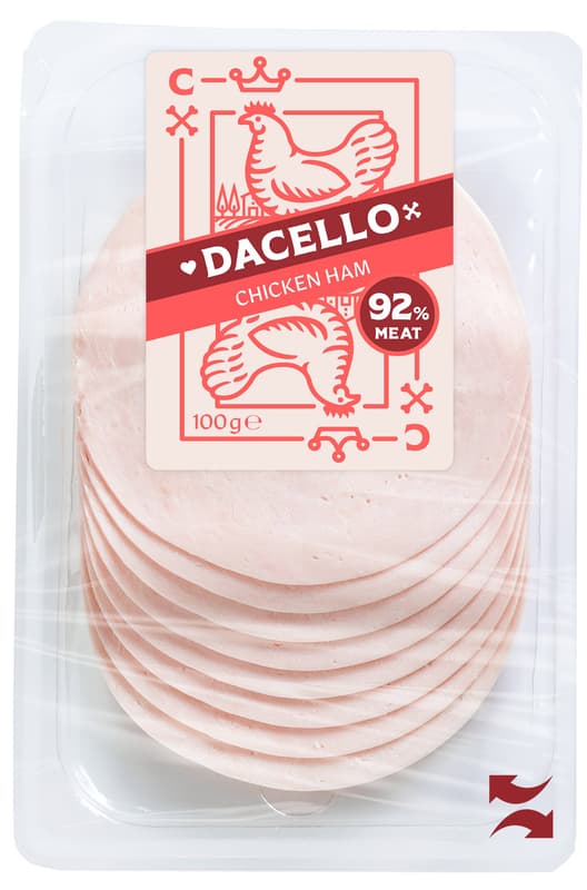 Dacello Hühnerschinken geschnitten