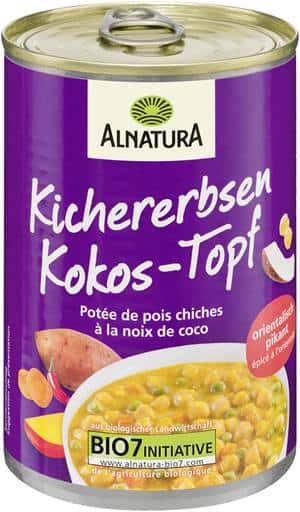Alnatura BIO Chickpea-Coconut Stew