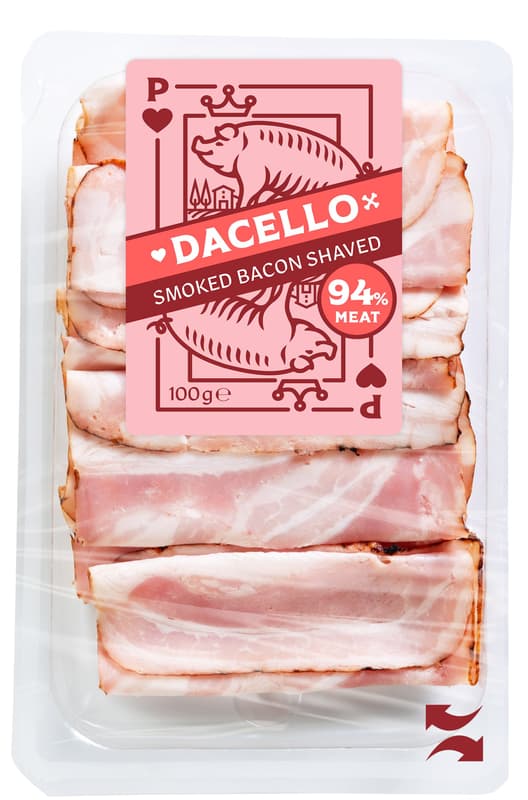 Dacello Frühstücksspeck geschnitten