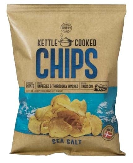 Crispy Kettle Chips Cooked Sea Salt