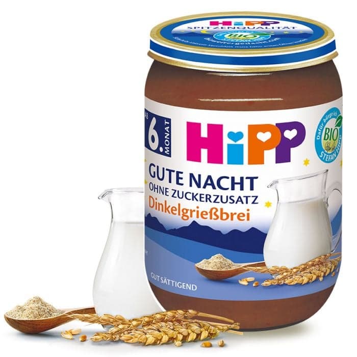 HiPP BIO Good Night Spelt Semolina Porridge