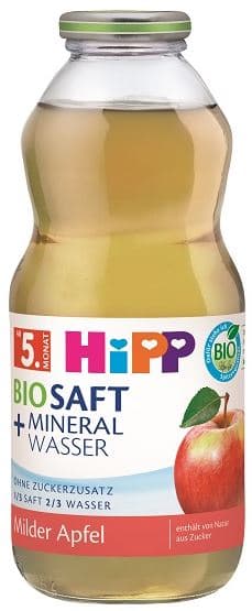 HiPP BIO Juice & Mineral Water Mild Apple