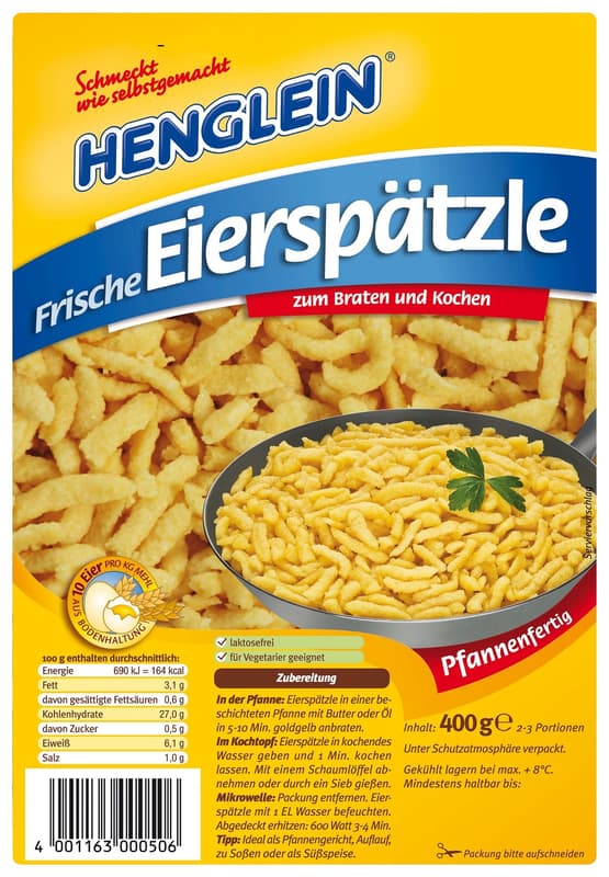 Henglein Fresh Egg Spaetzle