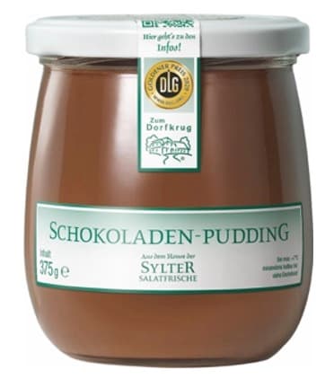Zum Dorfkrug Schokoladen-Pudding