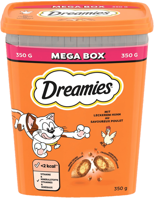 Dreamies with delicious chicken